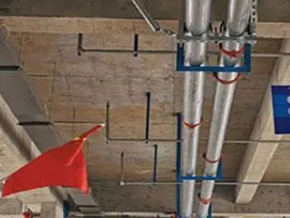 桂东管廊支架的安装方法